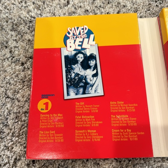 DVD Saved by the Bell seasons 1 & 2 5 disc collection - Picture 3 of 7